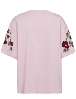 A-View Best Double Flower T-Shirt - Rosa
