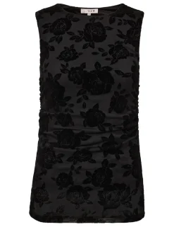 A-View Claudine Top - Sort