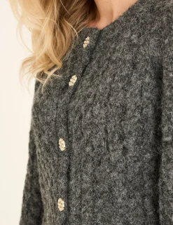 A-View Kabba Knit Cardigan - Grå