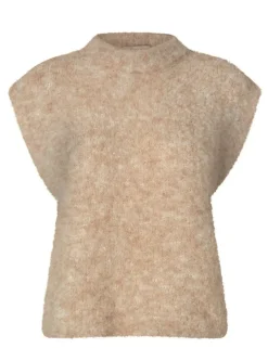 A-View Patrisia New Knit Vest - Brun