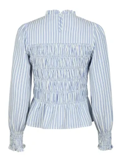 D'ahrling Dossa Stripe Smock Bluse - Stribet