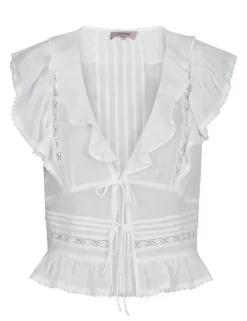 D'ahrling Petali S Voile Top - Hvid