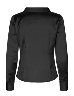 D'ahrling Rosie Satin Skjorte - Sort