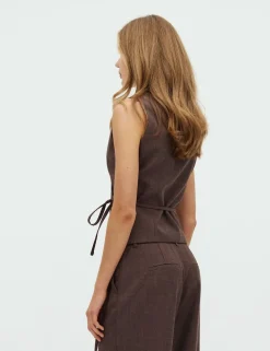 D'ahrling Tamara Melange Vest - Brun