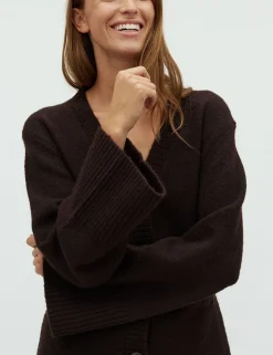 D'ahrling Tixie Knit Cardigan - Mørkebrun