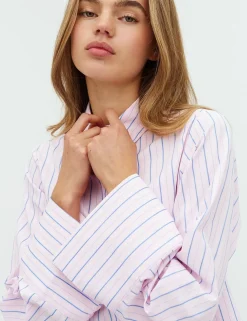 D'ahrling Tosa Stripe Skjorte - Pink Sky