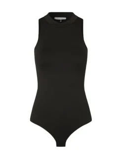 Frakment Madera High Neck-F Gabin Bodystocking - Sort