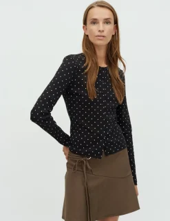 Frakment Orelia-F Cardigan - Sort