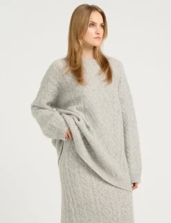 Gestuz AdieGZ OZ Pullover Strik - Grå