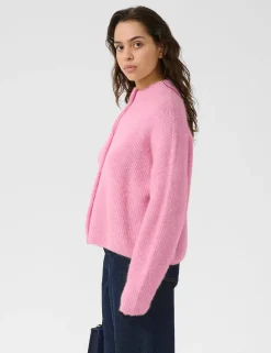 Gestuz AlphaGZ Short Cardigan - Pink