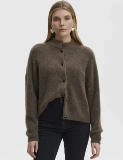 Gestuz AlphaGZ Short Cardigan - Brun