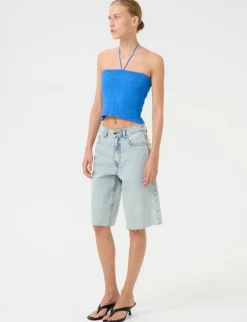 Gestuz GZasher HW Long Shorts - Denim