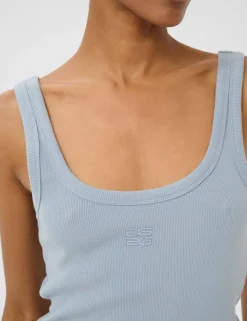 Gestuz GZdrew Logo Top - Lyseblå