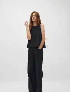 Global Funk Amarillo Scallop-G Jeans - Sort