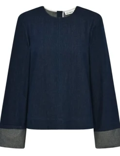 Global Funk Avella-G Bluse - Denim