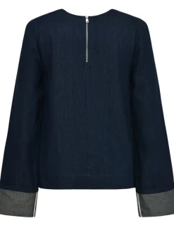 Global Funk Avella-G Bluse - Denim