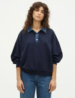 Global Funk Dandi-G Sweatshirt - Mørkeblå