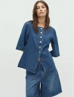 Global Funk Lila-G Skjorte - Denim