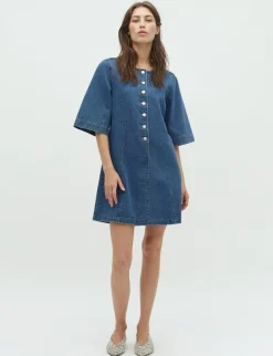 Global Funk Nenaya-G Kjole - Denim