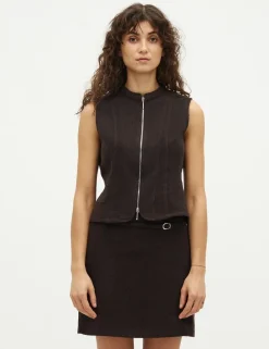 Global Funk Pilua-G Vest - Mørkebrun