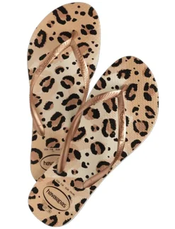 Havaianas Slim Animals Flip Flops - Print