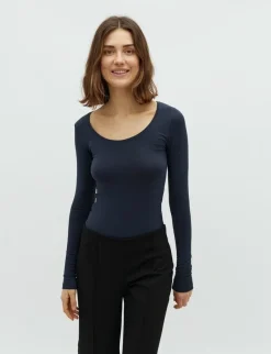 mbyM Anna GG Basic Top - Blå