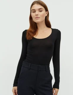 mbyM Anna GG Basic Top - Sort