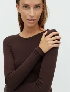 mbyM Christina-M Basic Top - Brun