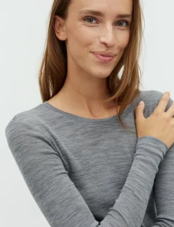 mbyM Christina-M Basic Top - Grå