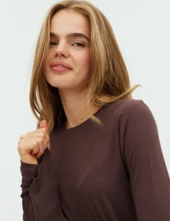 mbyM Christina-M GG Top - Mørkebrun