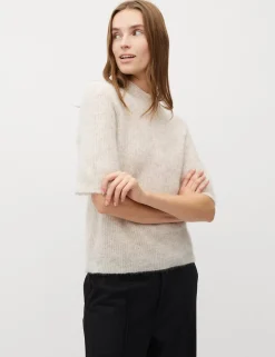 mbyM Clara Crew-M Strik - Sand