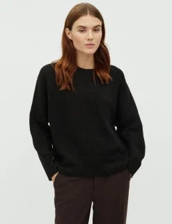 mbyM Gillian Shyla Striktrøje - Sort