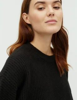 mbyM Gillian Shyla Striktrøje - Sort