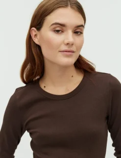 mbyM Otis LS-M Top - Brun