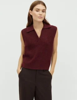 mbyM Ritika-M Vest - Bordeaux