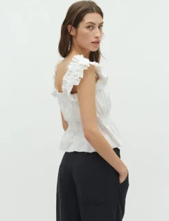 mbyM Sania-M top - Hvid