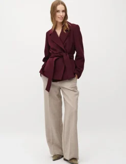 mbyM Tanni Short-M Jakke - Bordeaux