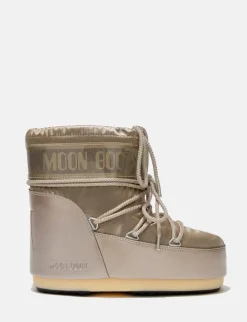 Moon Boot MB Low Glance Støvler - Platinum