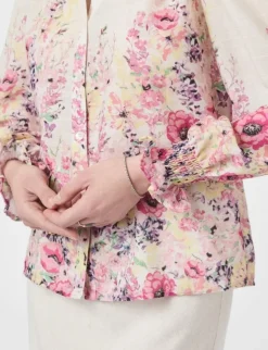 Neo Noir Calloma Flower Print Skjorte - Print