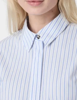 Neo Noir Frannie Stripe Skjorte - Stribet