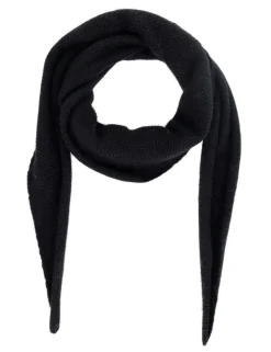 Neo Noir Misty Knit Tørklæde - Sort