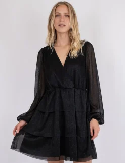 Neo Noir Nene Glitz Kjole - Sort