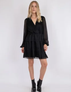 Neo Noir Nene Glitz Kjole - Sort