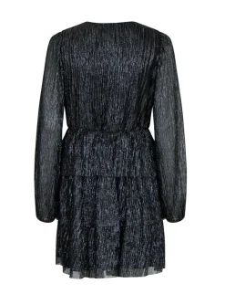 Neo Noir Nene Glitz Kjole - Sølvfarvet