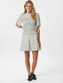 Neo Noir Possini Small Check Bluse - Ternet