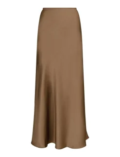 Neo Noir Vicky Heavy Sateen Nederdel - Bronze