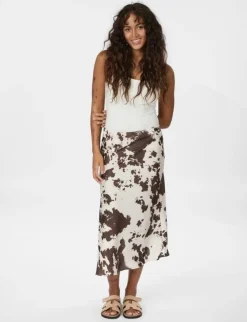 Neo Noir Viso Cow Print Nederdel - Print