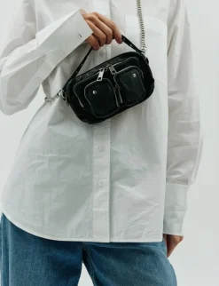 Núnoo Helena Washed Taske - Sort