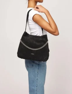 Nunoo Chiara New Suede Taske - Sort