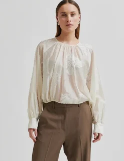 Second Female Veria Bluse - Creme